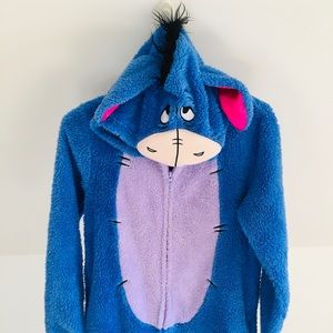 Disney Eeyore Pajamas Sleepwear Costume EUC